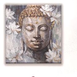 Buddha Wall Art Canvas 💫 Like New💫 Ready To hang