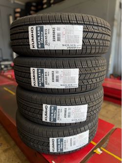 205/65/15 KUMHO TA51 4 NEW TIRES INSTALLED ✅ INSTALADAS ✅