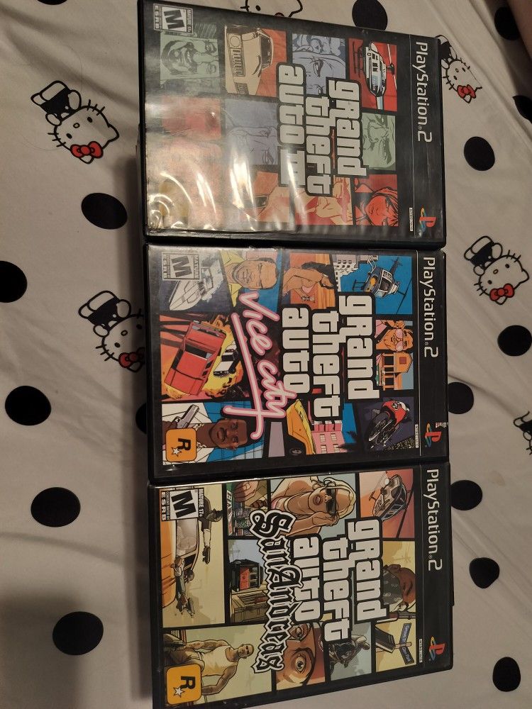 GTA TRILOGY (PS2)