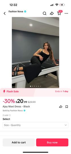 Fashion Nova Maxi Dress 