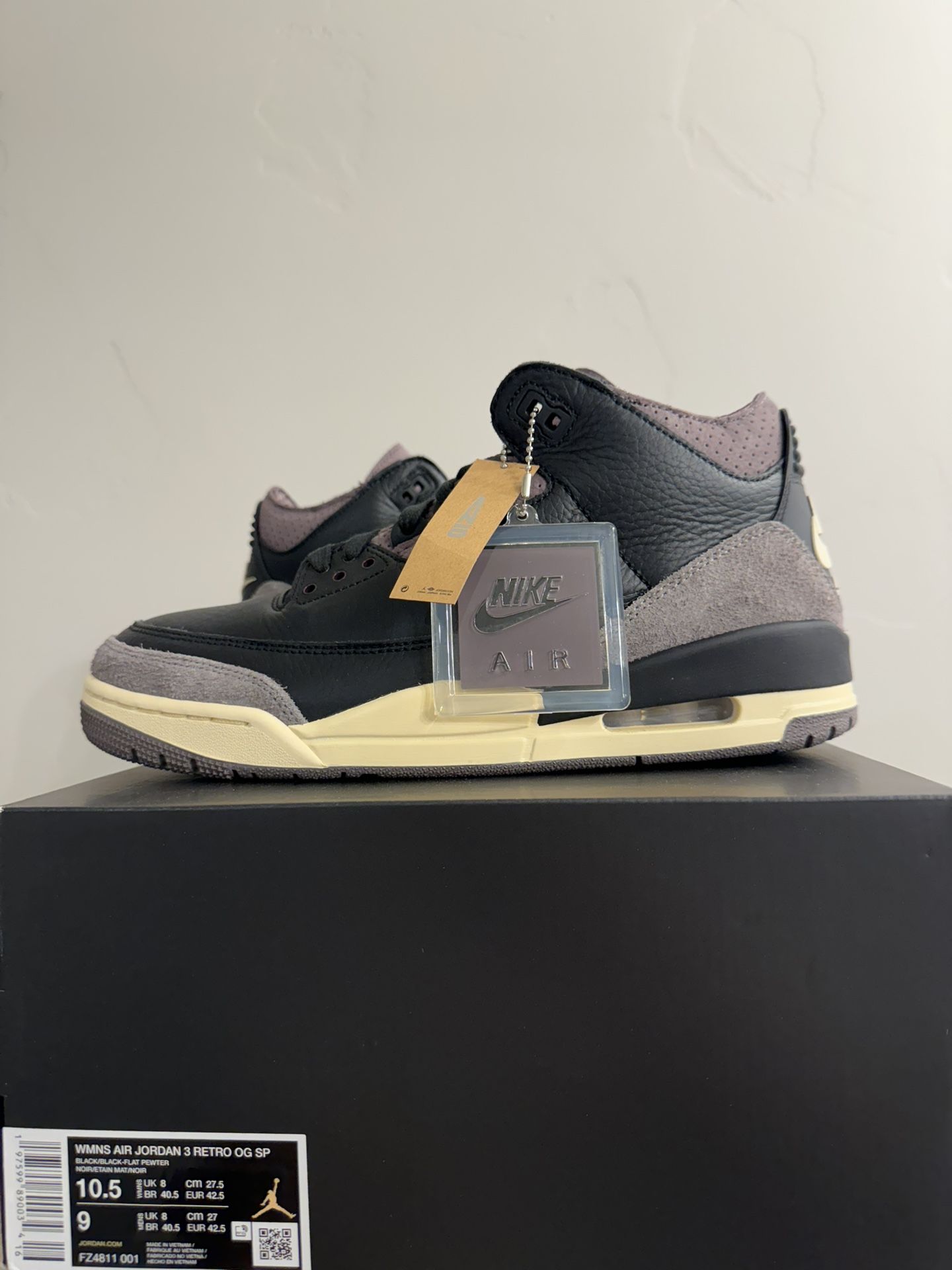 Jordan 3 A Ma Maniére Size 9M