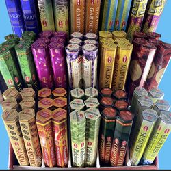 HEM Incense Sticks - Aromatherapy, Total 45 boxes Meditation, Cleansing - 20 Stick each box All 45 boxes $225 Each $5