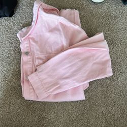 Pink Jean Jacket 