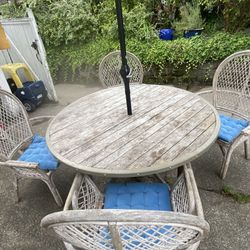 Outdoor Patio Teak Wood Table