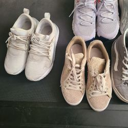 Nike, Van's,  Pumas, Reebok 
