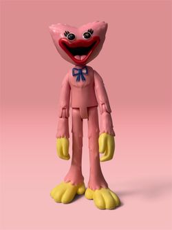 5” Poppy Playtime Kissy Missy Figure