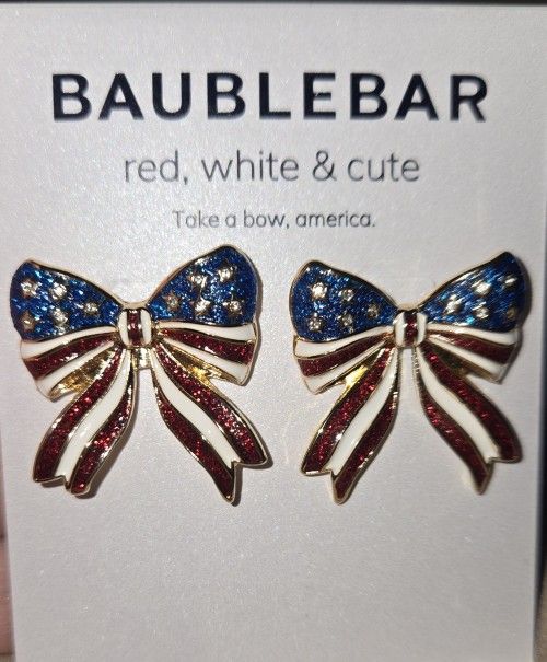 Earrings 4th Of JULY