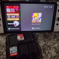 Nintendo Switch OLED With Everything 