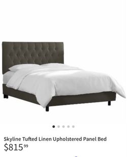 Skyline Furniture Queen Upholstered Bed Rails