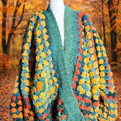 Hand Crocheted Cardigan