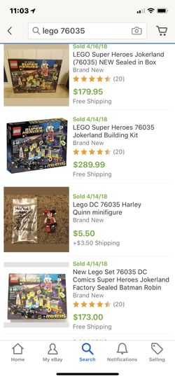 LEGO DC Comics Super Heroes 76035 Jokerland for Sale in Gardena