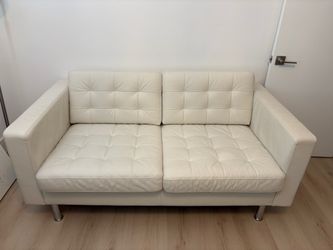 Off White Morabo Loveseat/Sofa from IKEA -