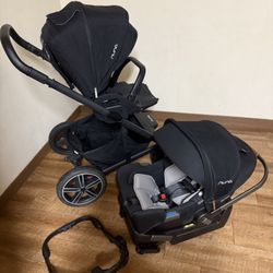 Nuna MIXX Stroller and Car seat 