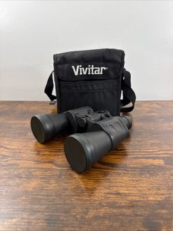 Vivitar Binoculars 7x50 Magnification W UV Coated Optics 297FT AT 1000 YRDS