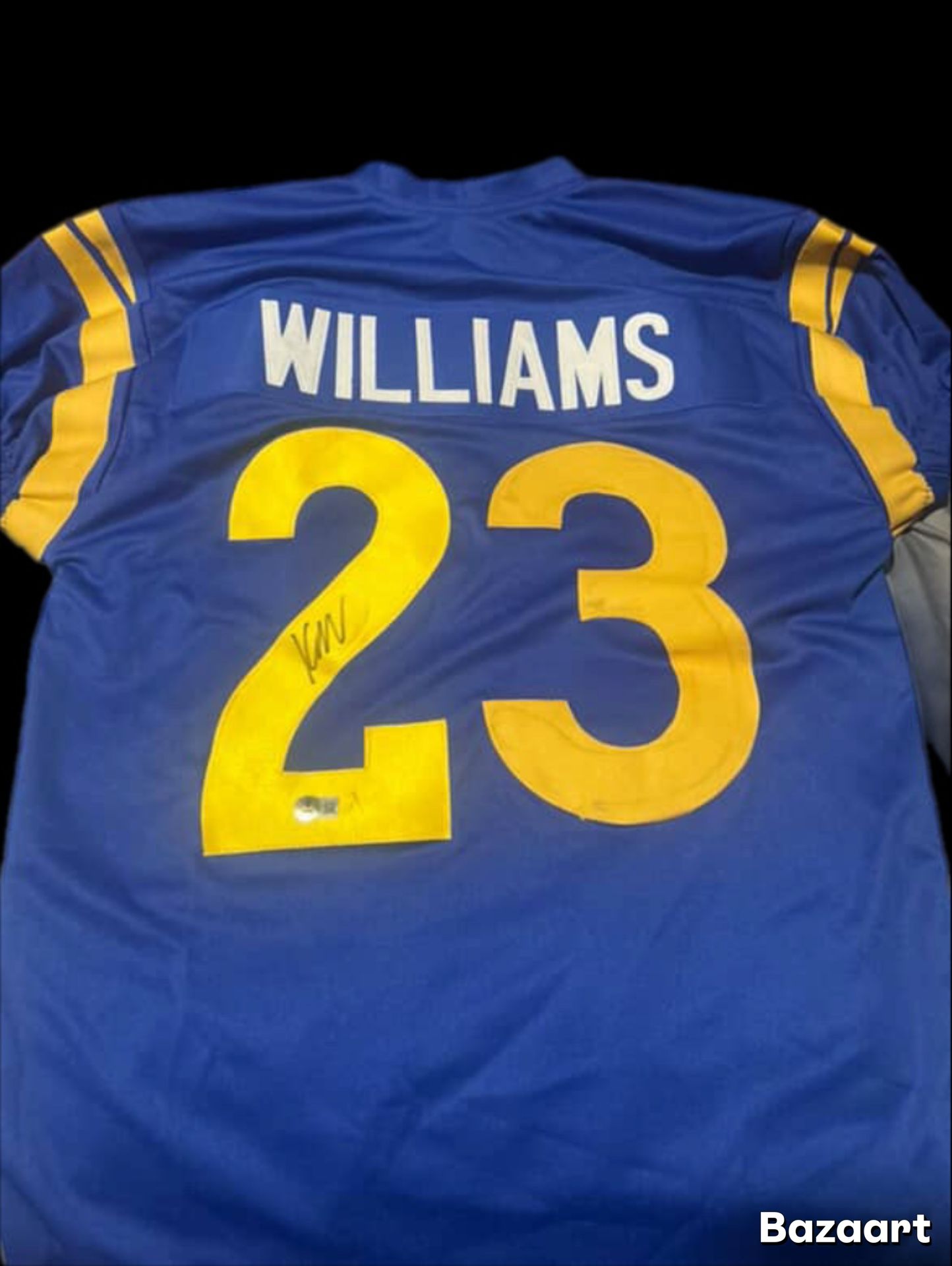 Rams Kyren Williams Autographed Jersey COA