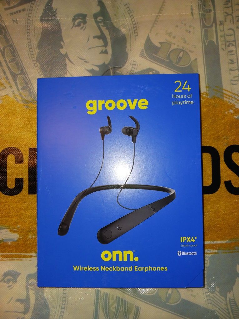 Groove Onn Wireless Neckband Earphones