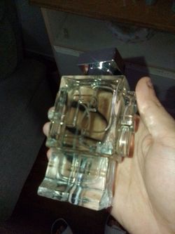 Glass Cologne Perfume Bottle