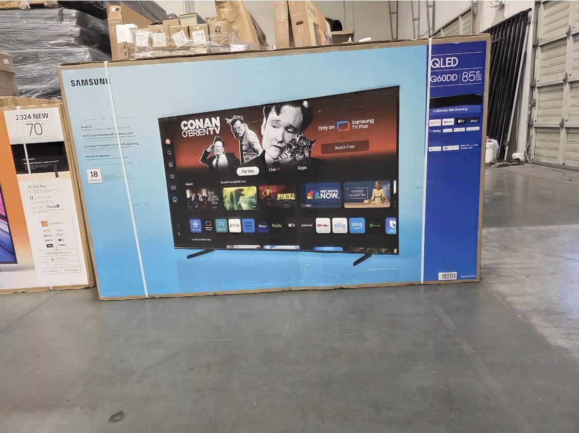 85 Samsung QLED Q60D 4K HDR Smart TV