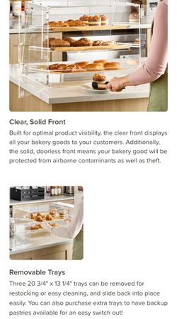 Baking Display Case