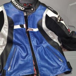 Teknik Motorcycle leather Jacket 