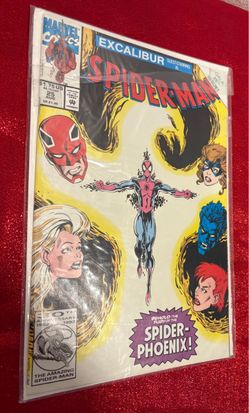 Marvel Comics Spider-Man #25 (1992) Excalibur Guest-Starring Spider-Man