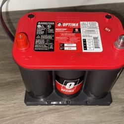 Brand New Redtop Optima AGM Car battery 