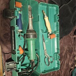Leister Hot Air Gun Set