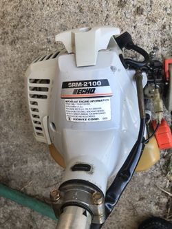 Srm 2100 echo weed eater outlet