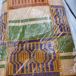 Kente Handwoven Cloth Ashanti Kente Ghana Asante African Art Textiles 6 yards 