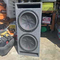 12” Kicker subs For Sale 
