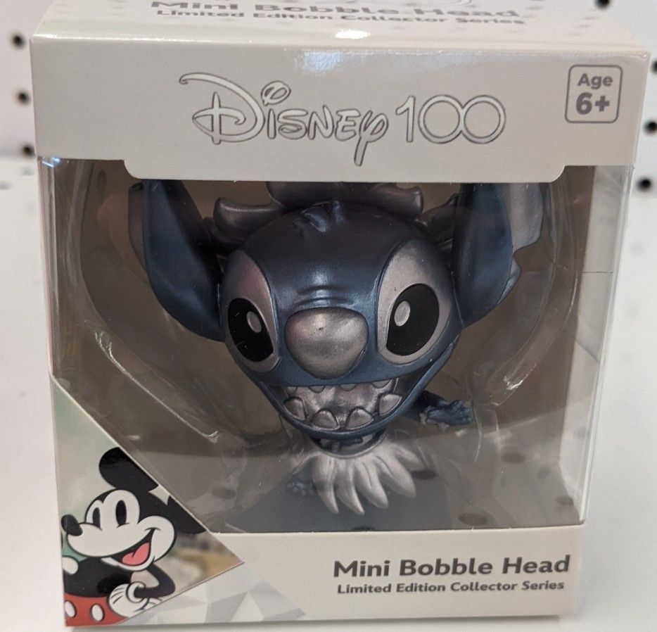 Disney 100 Mini Stitch Bobblehead