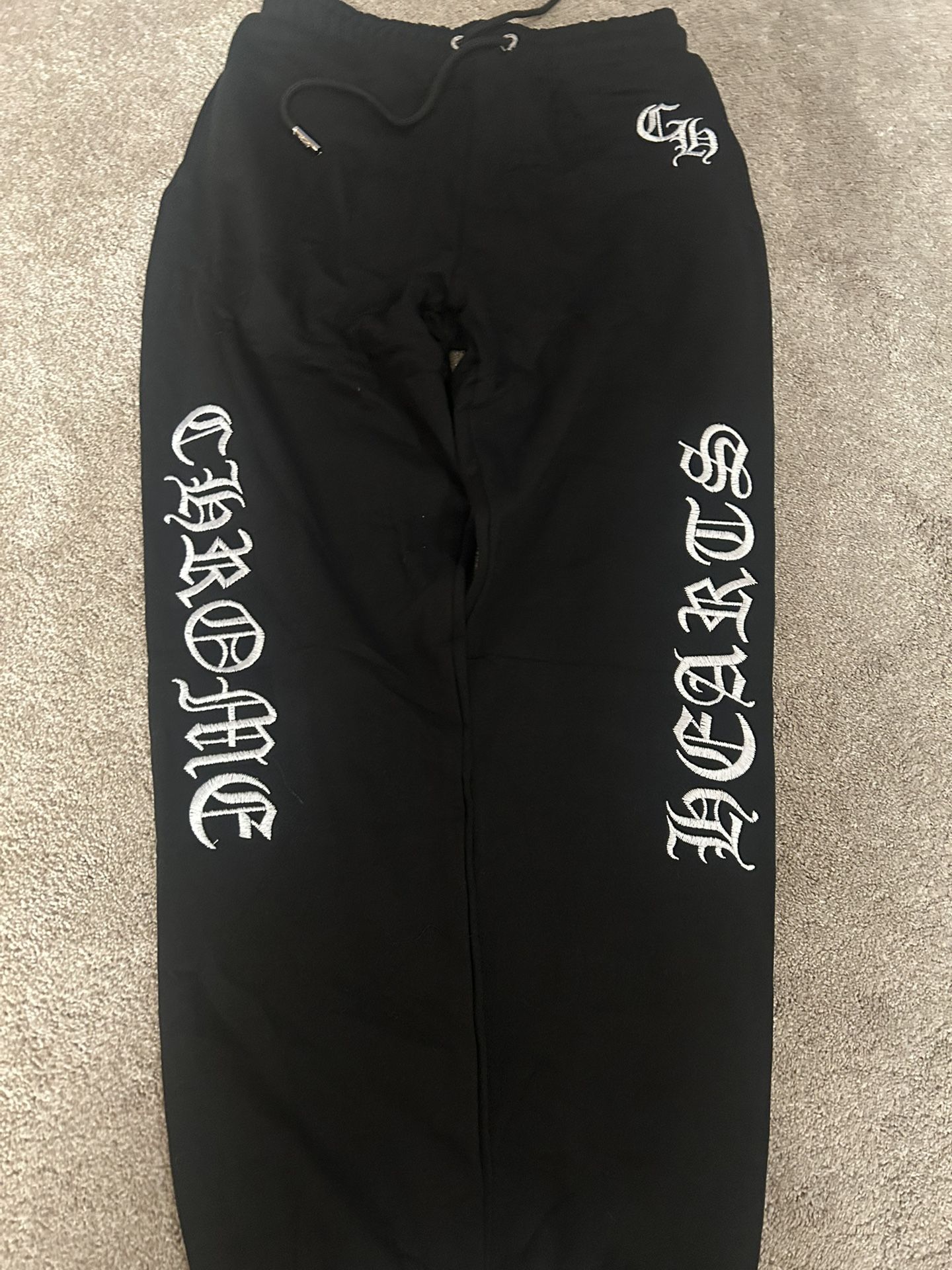 Chrome Hearts Sweatpants Black And White 