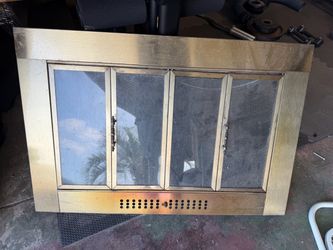 Fireplace glass doors (FREE)