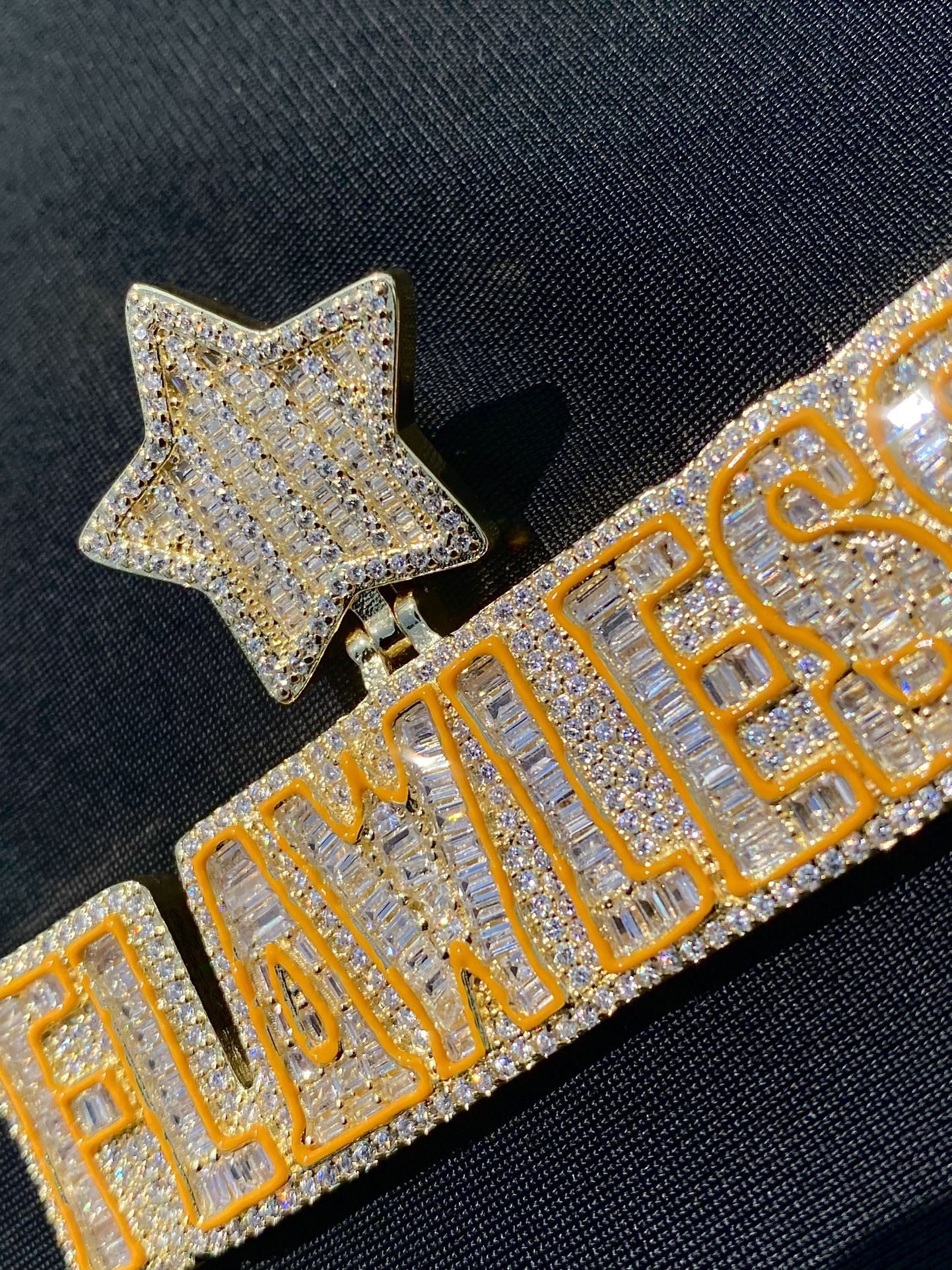 14K Iced Out “FLAWLESS” Pendant