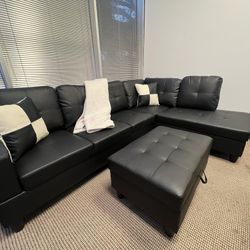 Sectional Black 