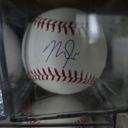 Mike Trout Autograph Baseball