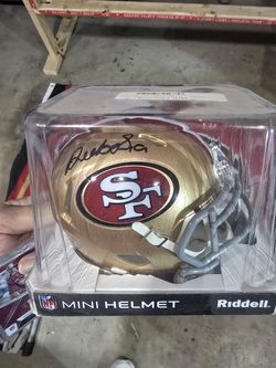 Niner Authentic signed mini helmet