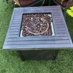 Propane Fire Pit Patio Table