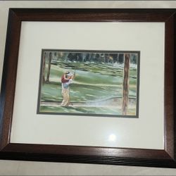 DR Cooper favorite Pastime golf bunker club shots poster print 