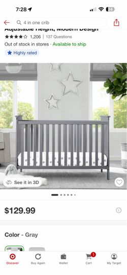 3 in one baby crib