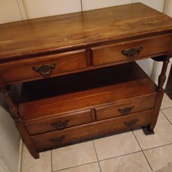 HOUSE DROP-LEAF SERVER. .