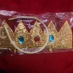 Velcro Headband Princess Crown