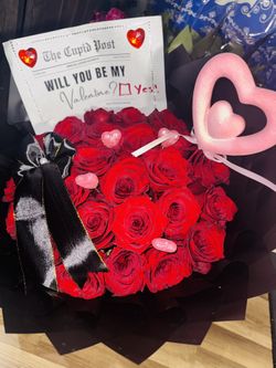 25 Red Roses Will You Be My Valentine 💌 