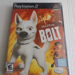 Bolt Walt Disney Video Game for PS2 PlayStation 2  New Sealed
