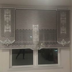 Antique roller shades