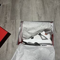 Jordan 4 Retro "White Cement" DS