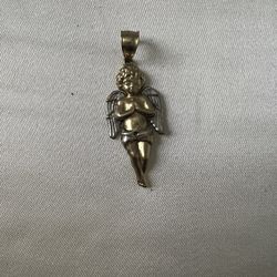 Gold Angel Charm 10k 