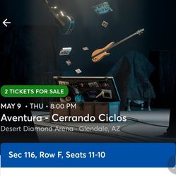 Aventura Concert Tickets For Sale