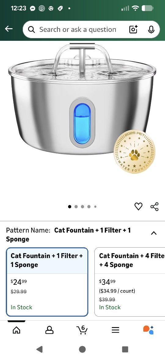 Cat Fountain