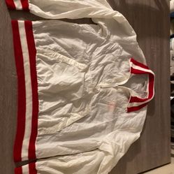 Vintage MGM Windbreakers White Jacket 80’s 90’s